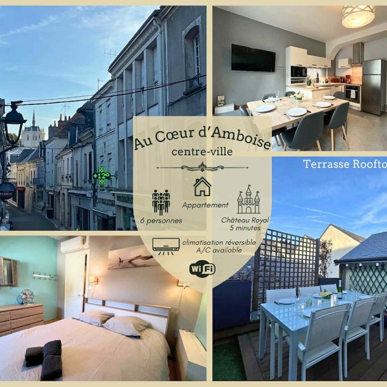 Au Coeur d'Amboise - Terrasse privée/climatisation - Apartamento de 2 dormitorios con terraza - 1