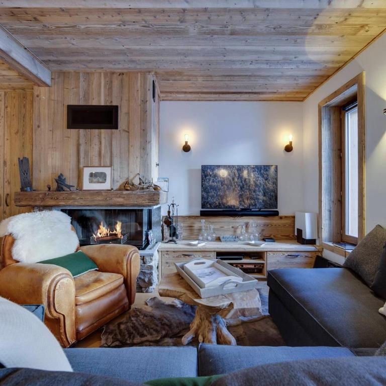 Superbe duplex 68m² avec cheminée, 2 chambres, parking intérieur, et services inclus à Val d'Isère - FR-1-567-46 - Appartement (5 Adultes) - 1