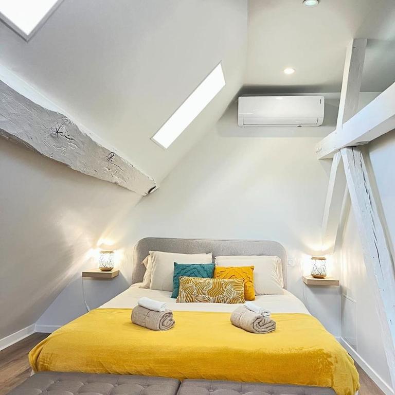 Chez Soline - Duplex climatisé avec parking privé - Standard Apartment mit 2 Schlafzimmern - 14