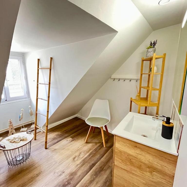 Chez Soline - Duplex climatisé avec parking privé - Standard Apartment mit 2 Schlafzimmern - 19