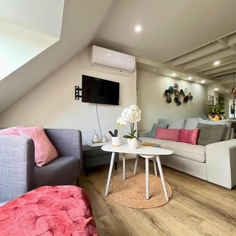 Chez Soline - Duplex climatisé avec parking privé - Standard Apartment mit 2 Schlafzimmern - 24