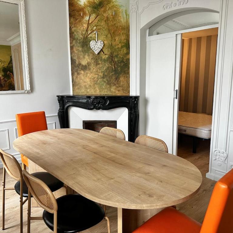 ELI - Appart élégant pour 6 personnes au cœur de la ville de Berck-Plage - Apartment mit 2 Schlafzimmern und Stadtblick - 8