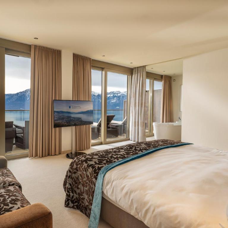 Le Mirador Resort & Spa - Mirador Suite, Panoramic lake view, Terrace - 2