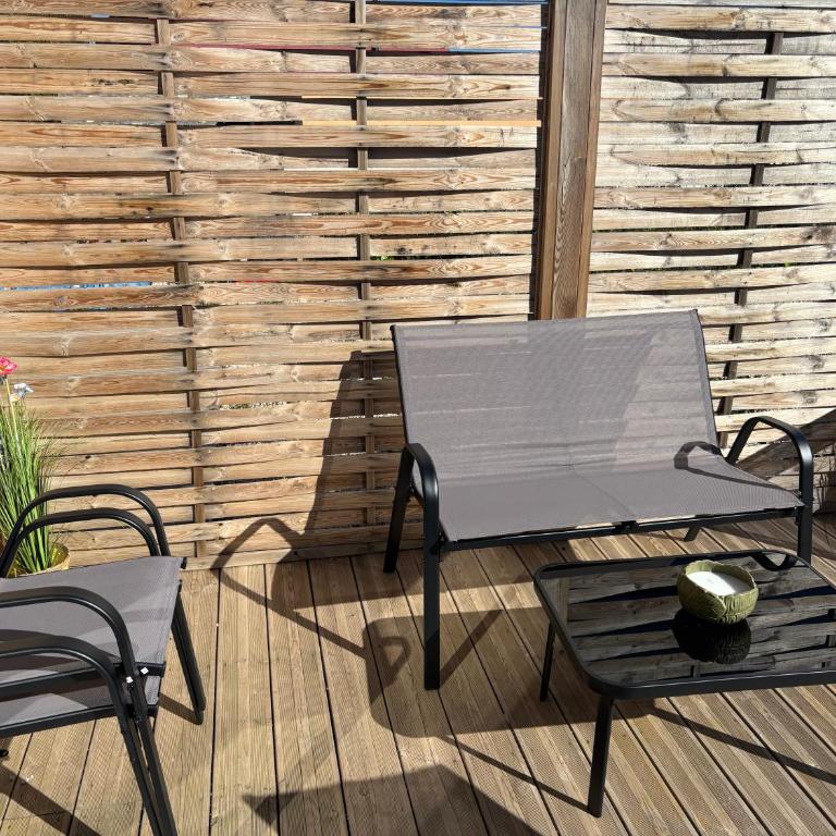 la pause soleil, villa climatisée, avec jardin et parkings privés, à 5 mn de la mer, au calme - Casa con 1 dormitorio - 21