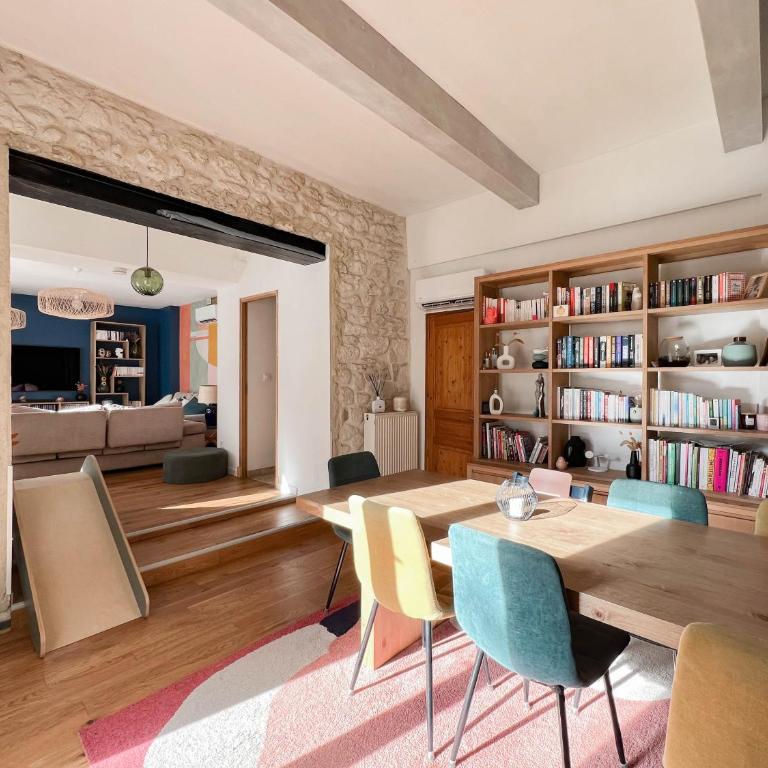 Grande maison avec piscine à pied du Festival d Avignon 10 pers - Villa avec Piscine Privée - 15