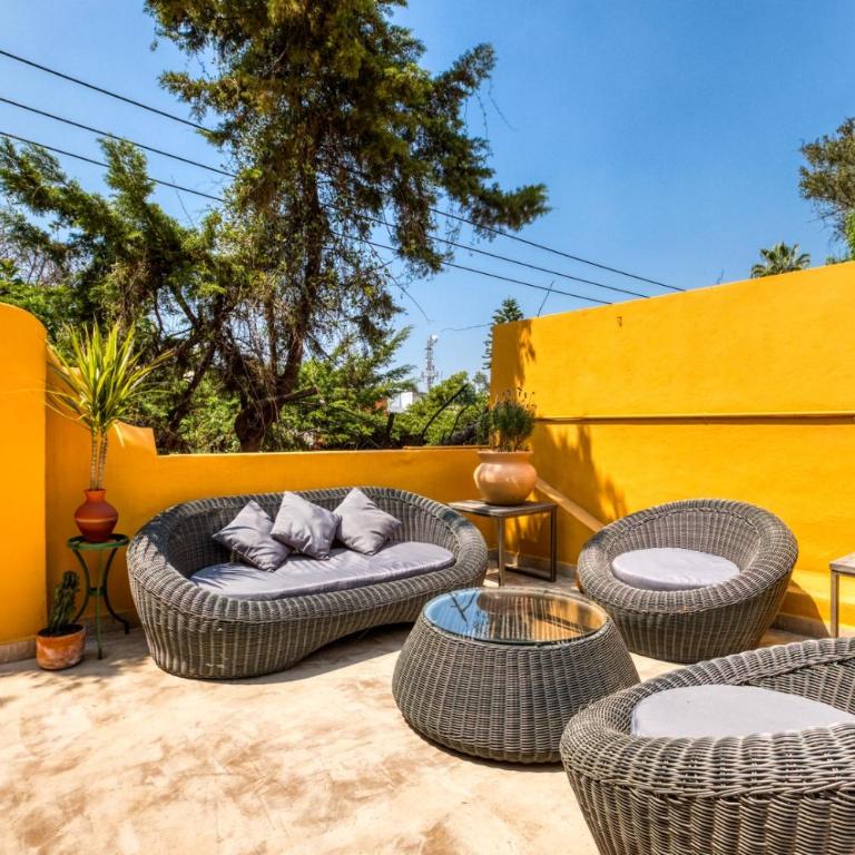 Classic 3BR Condesa House | Terrace-Tub-Patio-A/C - Maison 4 Chambres - 2