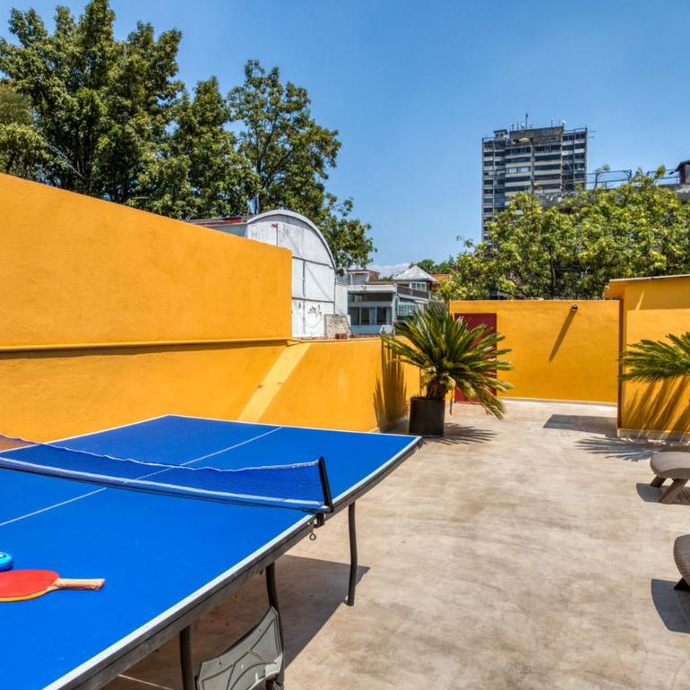 Classic 3BR Condesa House | Terrace-Tub-Patio-A/C - Maison 4 Chambres - 9