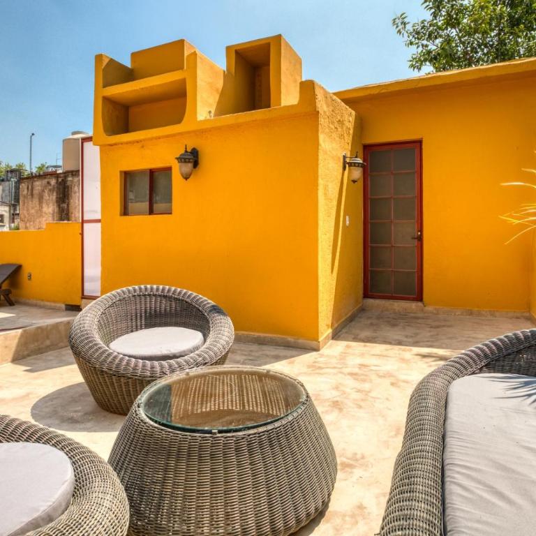 Classic 3BR Condesa House | Terrace-Tub-Patio-A/C - Maison 4 Chambres - 73