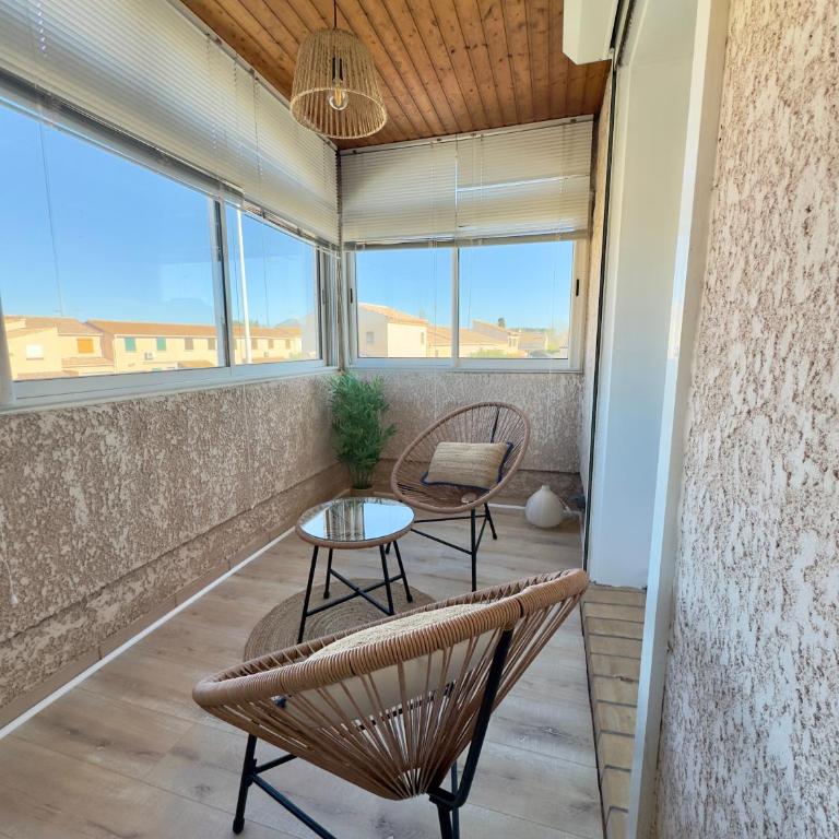 Maison à l'ombre de l'olivier - Grau d'Agde - Plage - 10pers - Histoire de cles - Casa con 4 camere da letto - 23