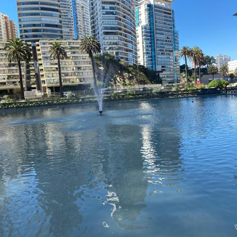 departamento en Puerto Pacifico, frente mar y playa, Viña del mar - One-Bedroom Apartment - 11