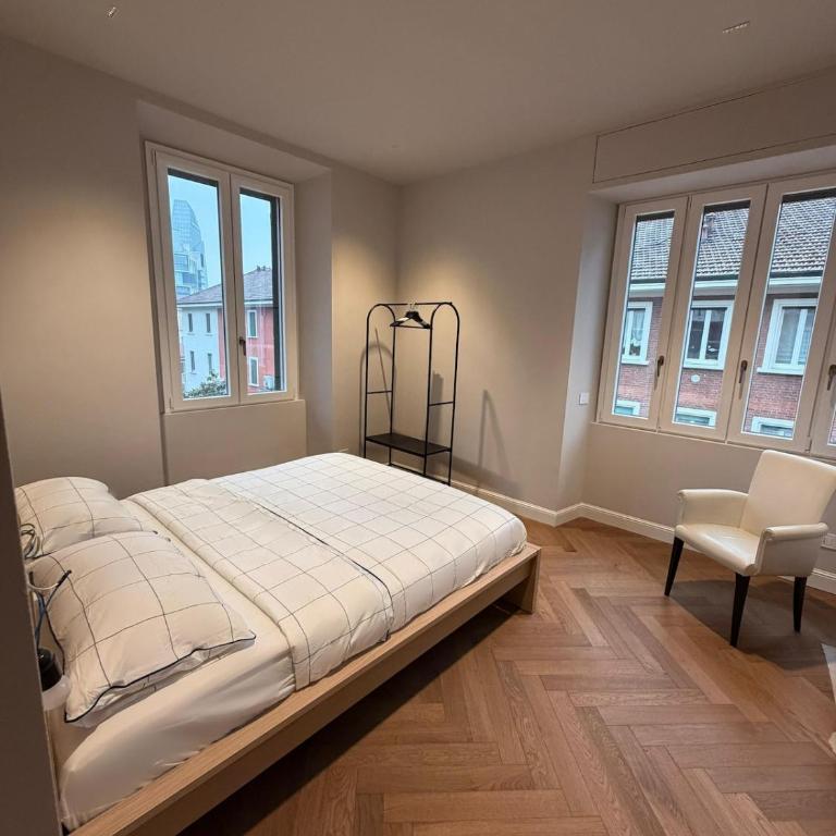 Gae Aulenti Exclusive Suite, 3 bedrooms, 3 bathrooms 130 sqm - Appartamento con 3 Camere da Letto - 5
