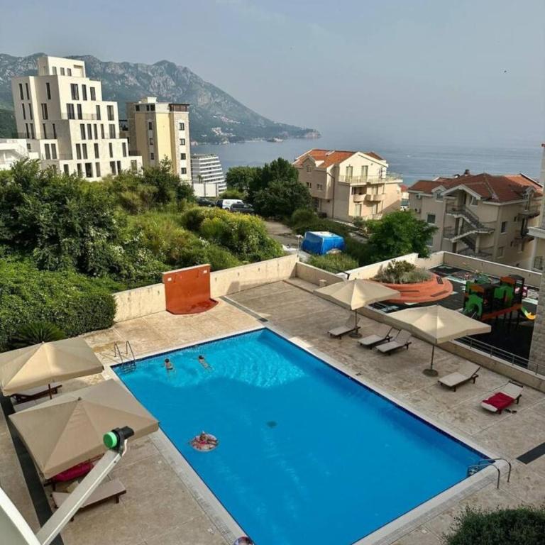 Panoramic One Bečići Sea and Mountain View - Apartman sa 2 Spavaće Sobe - 23