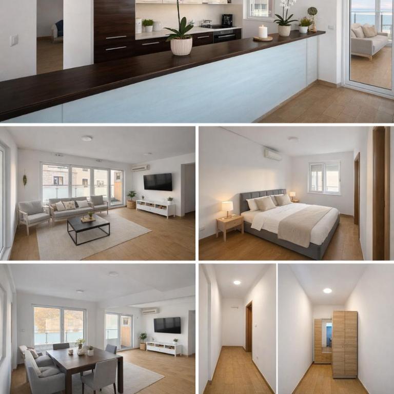 Panoramic One Bečići Sea and Mountain View - Apartman sa 2 Spavaće Sobe - 13