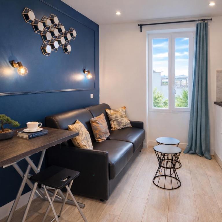 Elegant one-bedroom apartment Cannes - 9 min Palais - Quiet area - Apartment mit 1 Schlafzimmer - 2