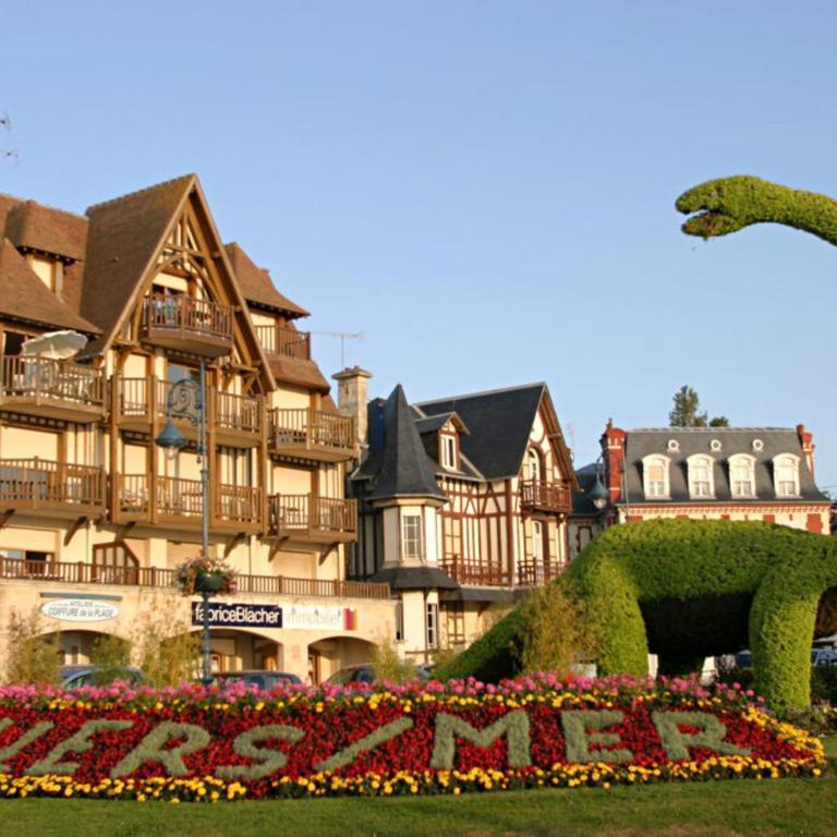 Le Nid du Normandy - À deux pas de la Mer - Apartment mit 2 Schlafzimmern, einem Balkon und Meerblick - 4