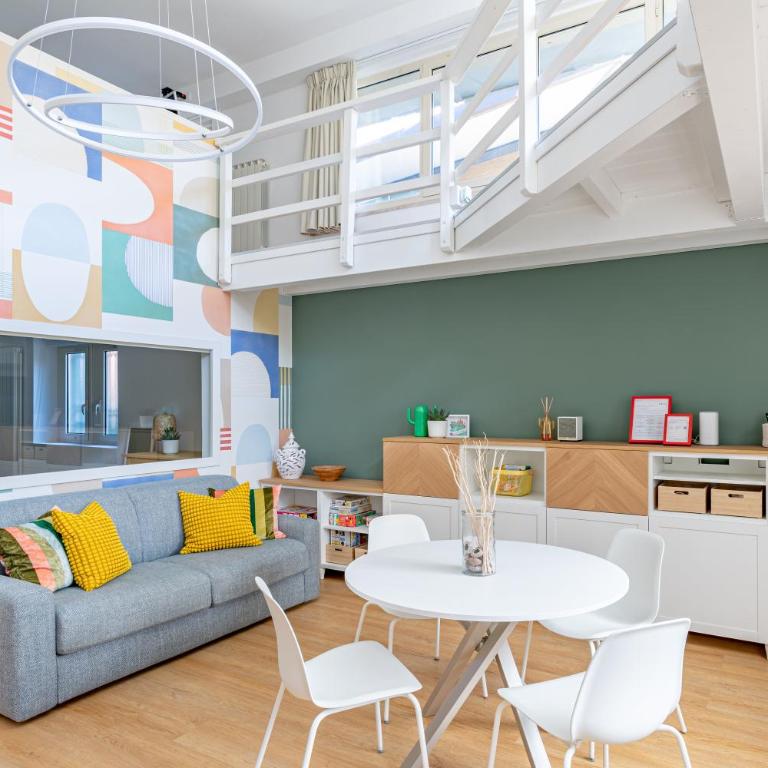 Loft Pineta Dannunziana - mare - family friendly - self check in - noleggio ombrellone & bici - Two-Bedroom Apartment - 2