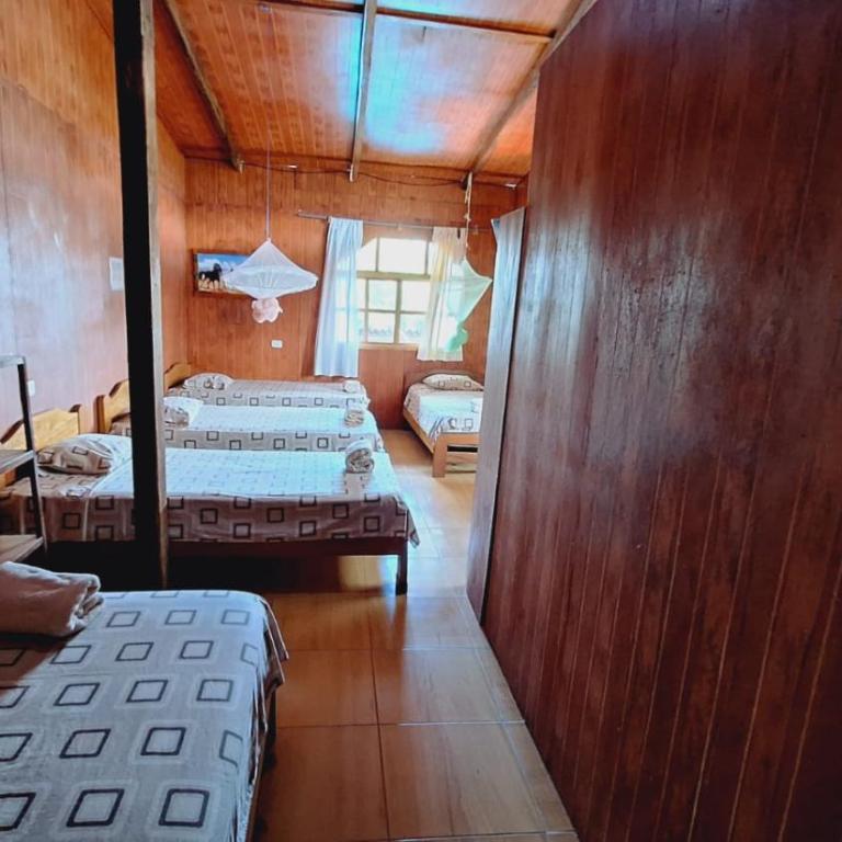 Madera Labrada Lodge Ecologico - Habitación Familiar con baño privado - 1