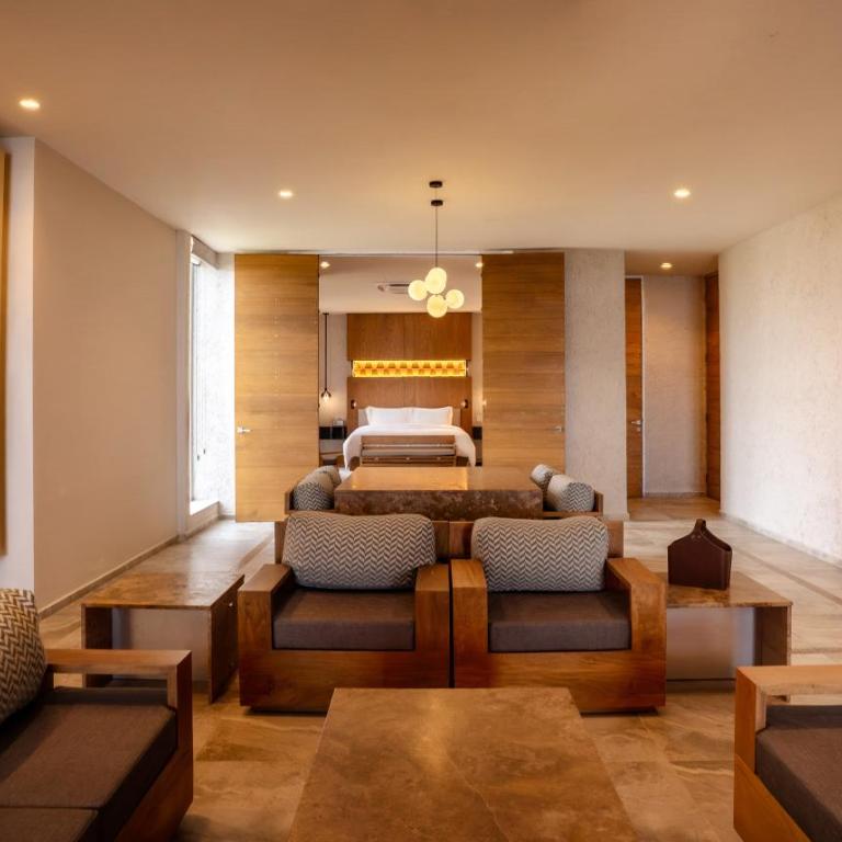 Paraiso de la Bonita, a Luxury Collection Resort, Riviera Maya, Adult All-Inclusive - Chairman Two bedroom suite Ocean Front Infinity & Private Pool Outdoor shower - 1