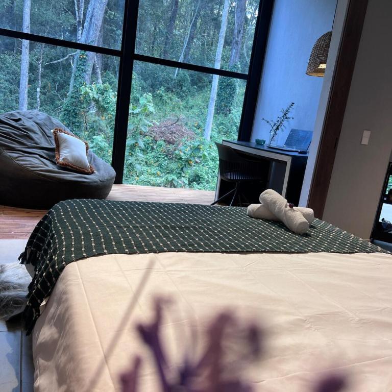 Apartaestudio con balcón y vista a la montaña cerca del aerouerto - Apartamento de 2 dormitorios - 25
