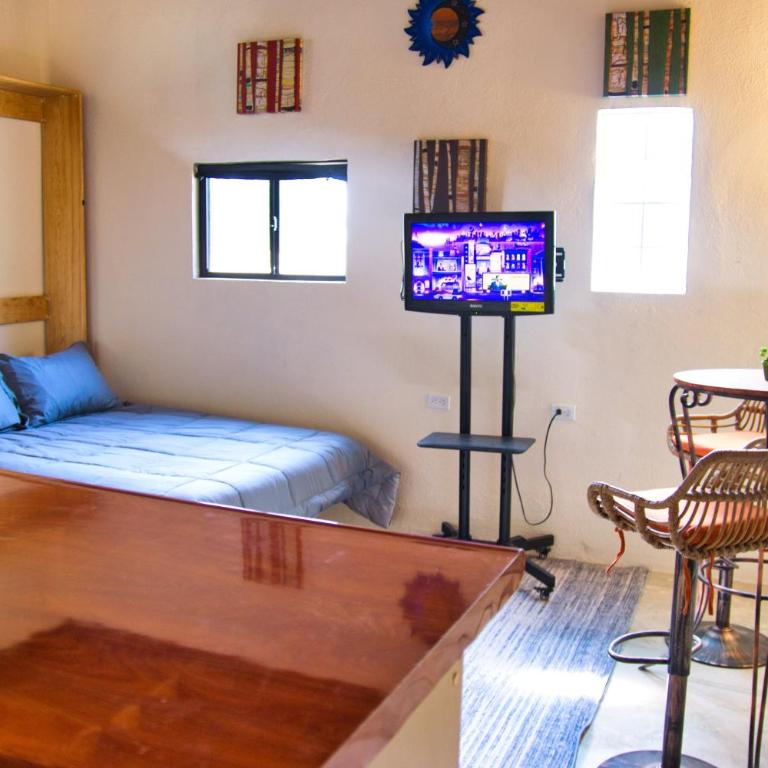 Loft studio with views of downtown Tijuana - One-Bedroom Apartment - 3