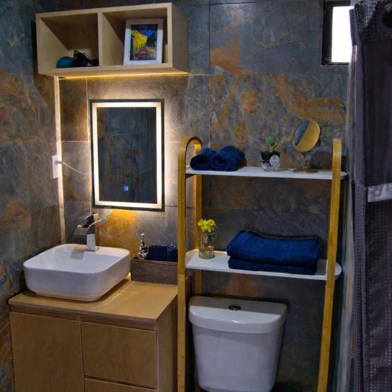 Loft studio with views of downtown Tijuana - One-Bedroom Apartment - 10