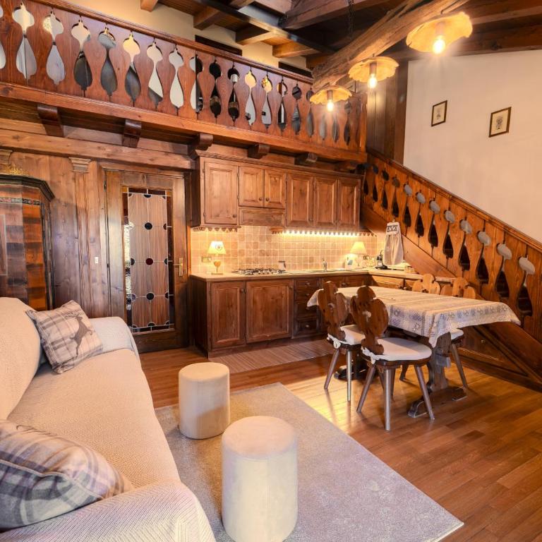 Relax e panorama a Cortina, accogliente appartamento a Pecol - Appartement en Duplex - 3