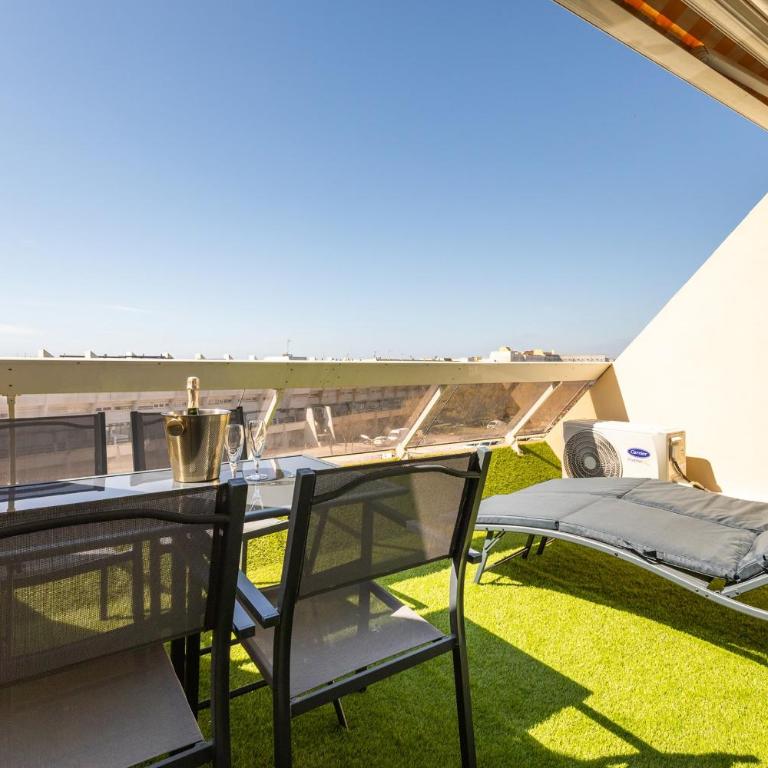 Paloma Héliopolis Estudio reformado con terraza y parking - Apartamento - 4