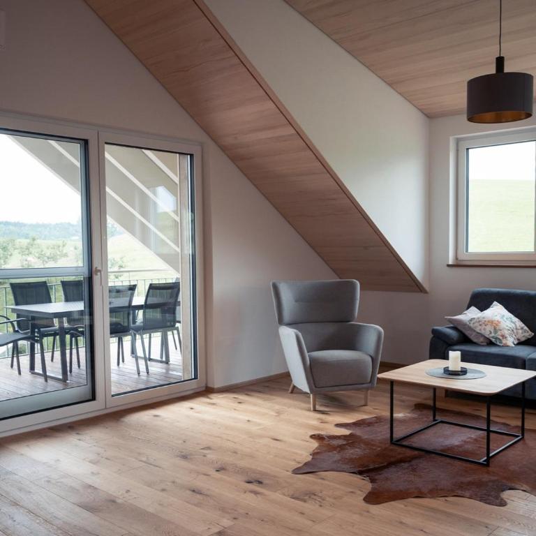 Ferienhof Roth - Apartment mit 3 Schlafzimmern und Balkon - 5