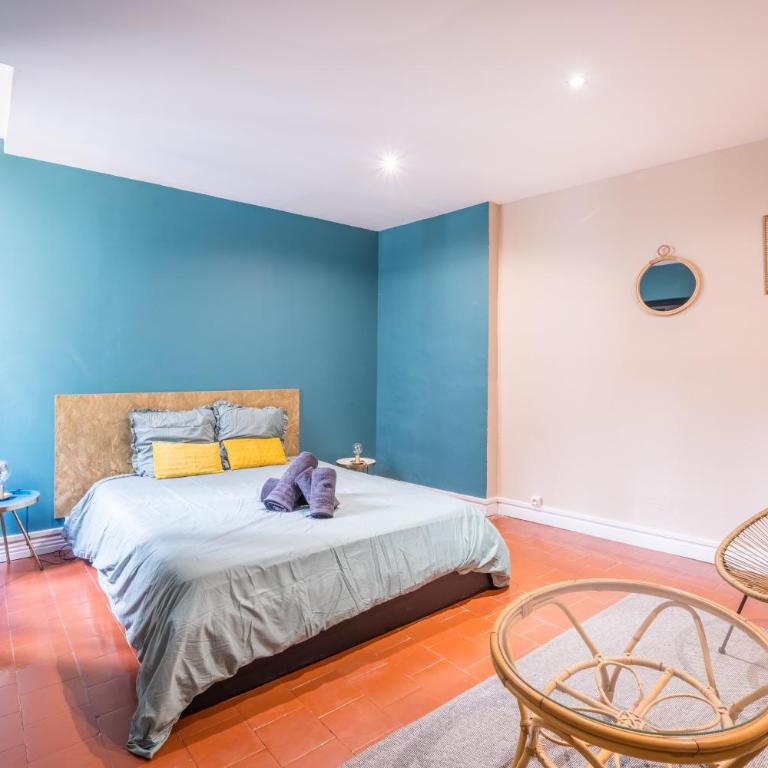 L’Escapade Nîmoise - grand studio centre Nîmes - Apartamento - 8