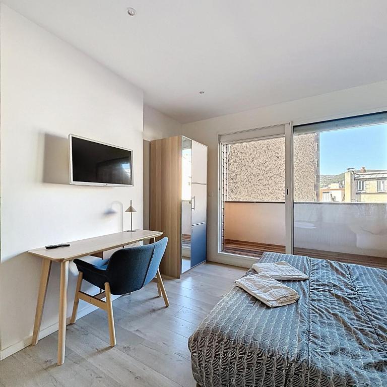 Tour d'Auvergne - Appartements en plein centre ville, proche de la cathédrale et de la place de Jaude - Appartement en Duplex - 14