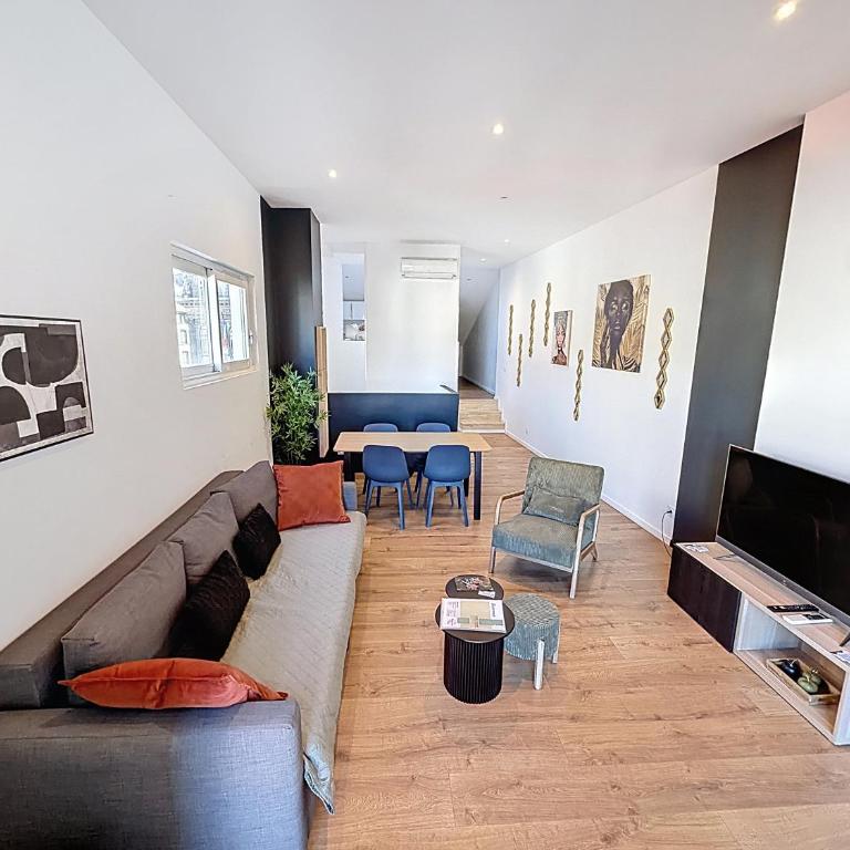 Tour d'Auvergne - Appartements en plein centre ville, proche de la cathédrale et de la place de Jaude - Appartement en Duplex - 7