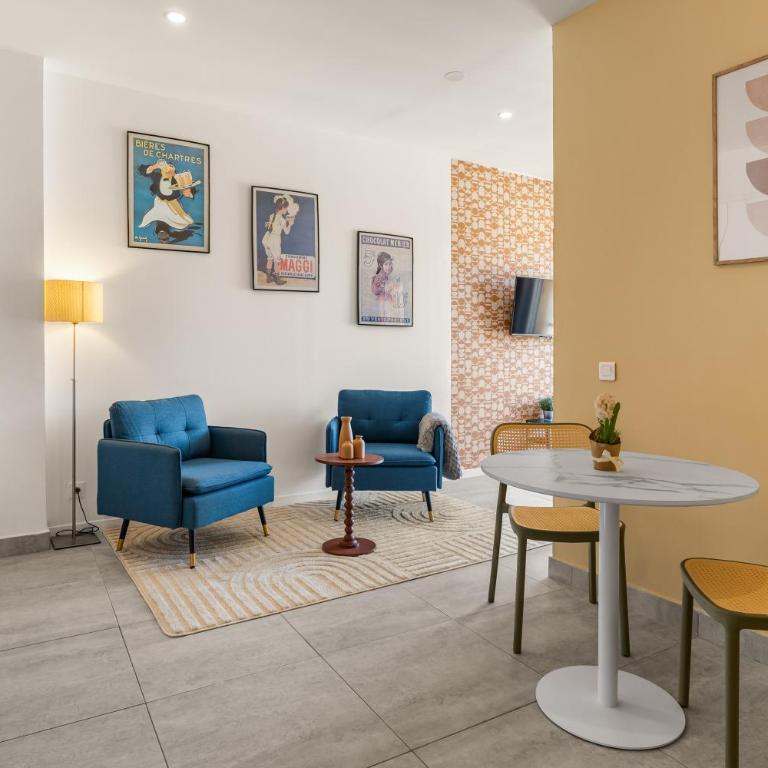 Nice Renting - RISSO - Cocoon Design Massena Paillon Balcony View & Lift - Appartement 1 Chambre - 2