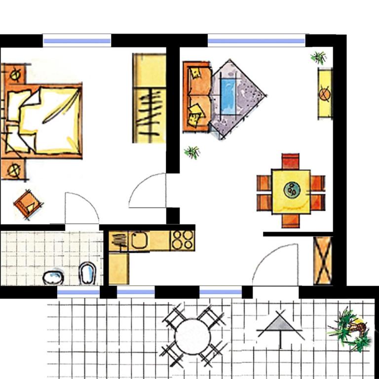 Wohnung Haus Falle - Apartment mit 1 Schlafzimmer - 9