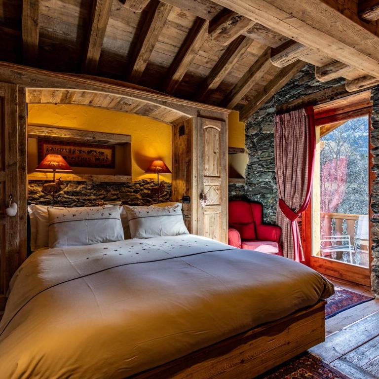La Luge D'Antan Maison d'Hôtes & SPA - Camera Matrimoniale con Balcone - 3