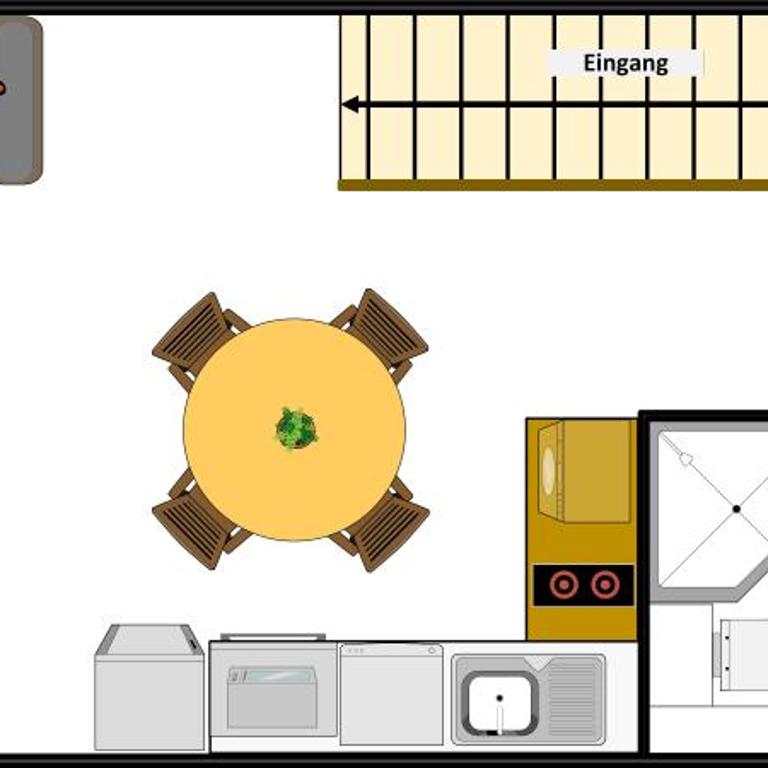 Ferienwohnung Bergblick - Deluxe Apartment mit 1 Schlafzimmer und Gartenblick - 25