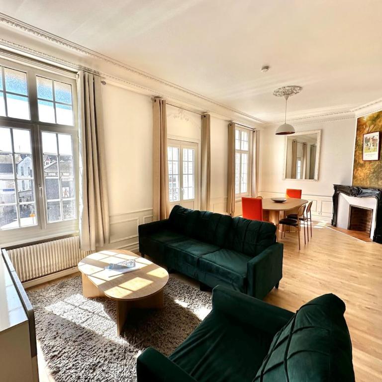 ELI - Appart élégant pour 6 personnes au cœur de la ville de Berck-Plage - Apartment mit 2 Schlafzimmern und Stadtblick - 18
