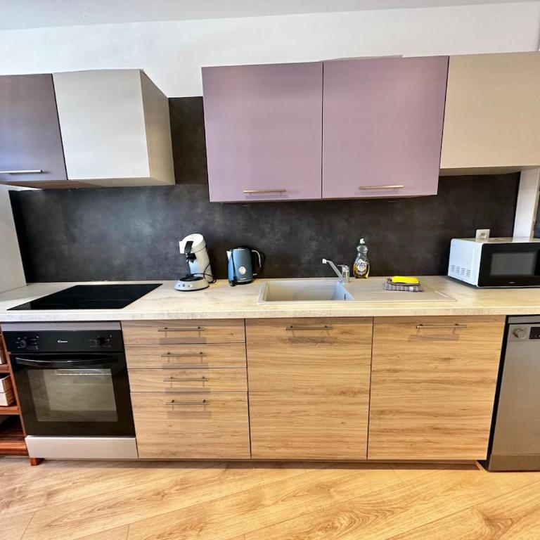 ELI - Appart élégant pour 6 personnes au cœur de la ville de Berck-Plage - Apartment mit 2 Schlafzimmern und Stadtblick - 15