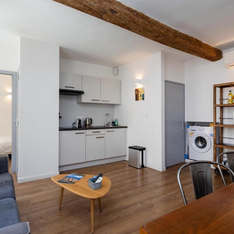 Appartements T1 et T2, quartier Citadelle, plage St François - Appartamento con 1 Camera da Letto - 5