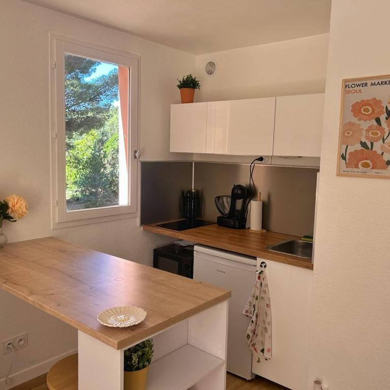 Le Mimosa, Studio à La Favière - Apartamento de 1 dormitorio - 8