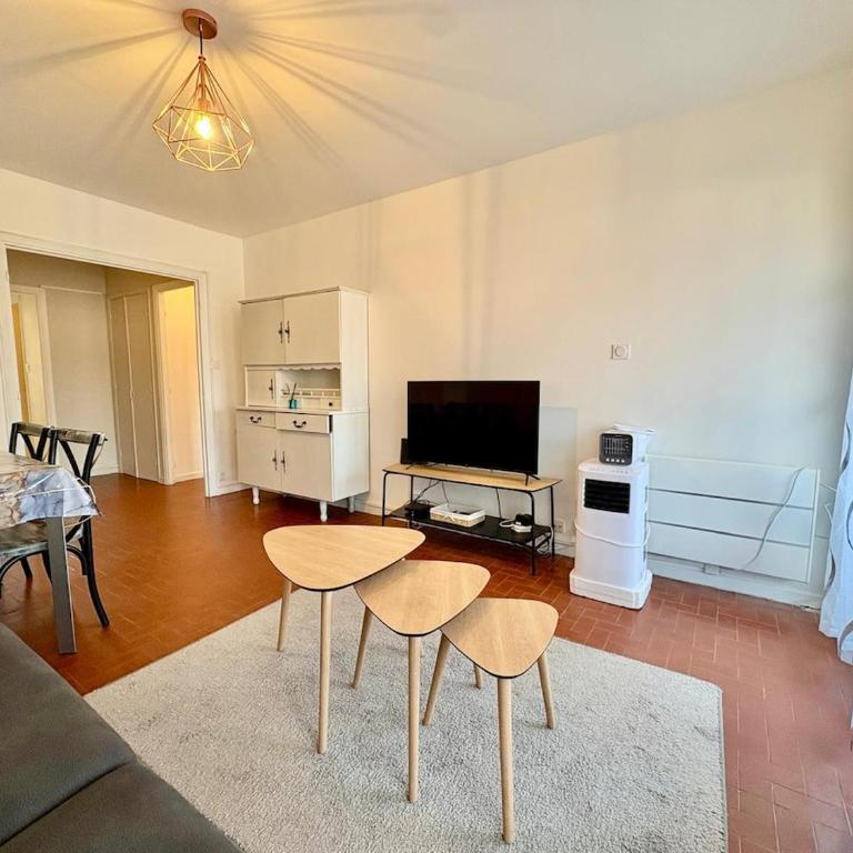 Appartement T2 avec balcon, résidence arborée, parking - Apartamento de 1 dormitorio - 3