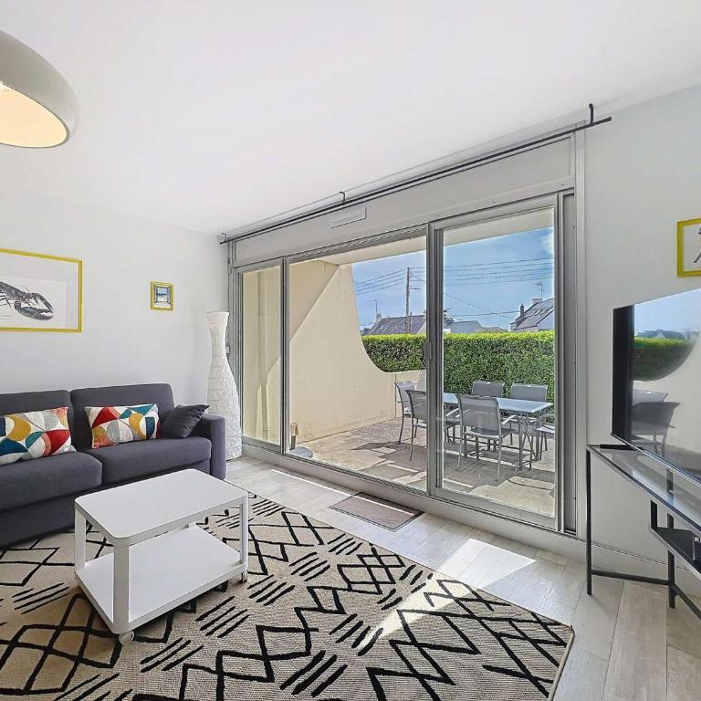 Quiberon : T3 - 65m² à 2 pas de la plage, 4 pers. Terrasse & Garage - FR-1-478-329 - Apartment - 3