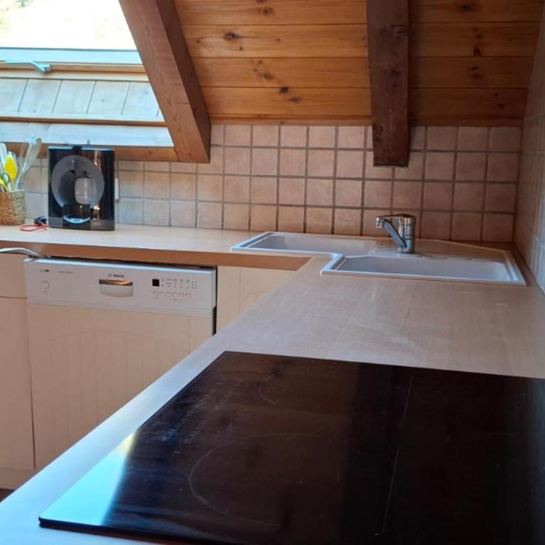 Superbe Duplex 8 Pers. avec Cheminée et Parking Privé à 400m des Pistes, Serre Chevalier - FR-1-762-10 - Appartement - 8