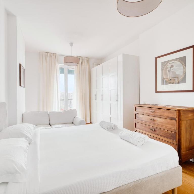 Top-floor penthouse with panoramic terrace - 20 minutes from San Siro & Duomo - Appartamento con 2 Camere da Letto - 8