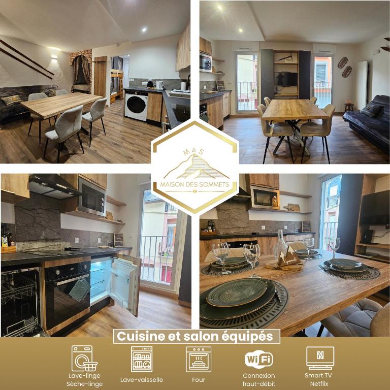 M&S Studio montagnard centre-ville - Two-Bedroom Apartment - 12