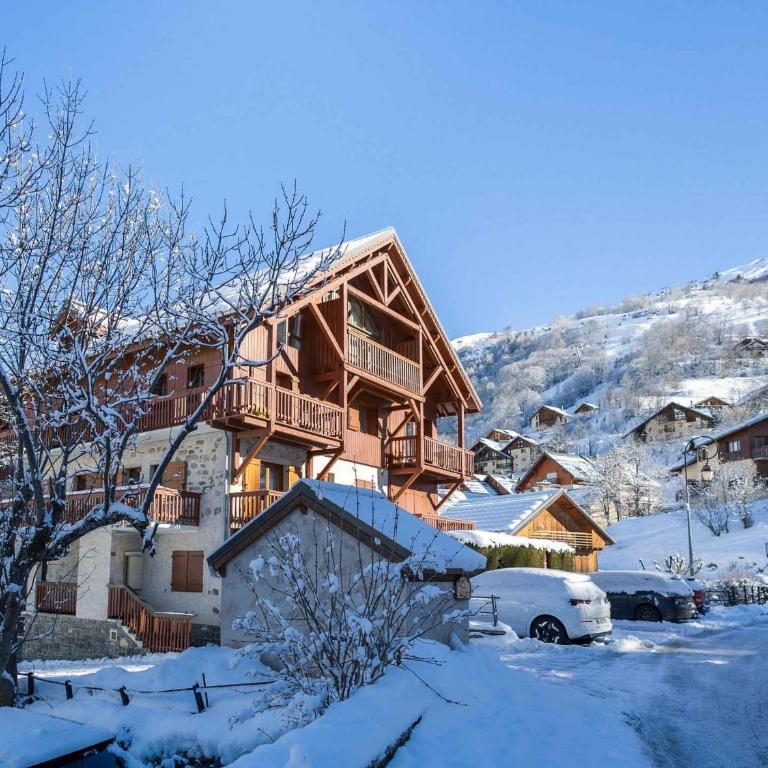 3 pièces pour 8 personnes, terrasse spacieuse, Valloire - FR-1-263-455 - Appartement (8 Adultes) - 16