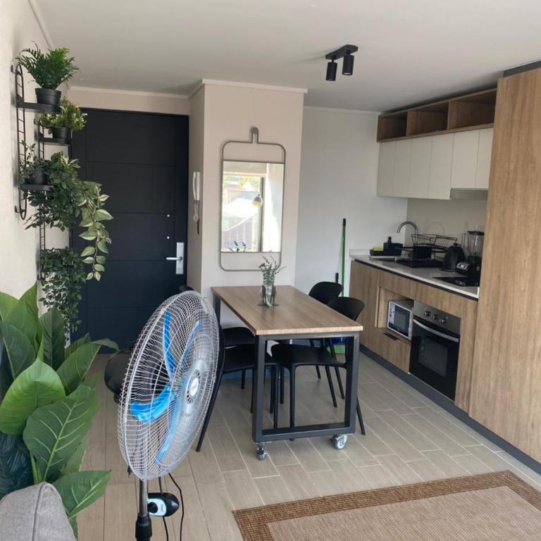 Moderno 1 Dormitorio Santiago Centro 5 - One-Bedroom Apartment - 5