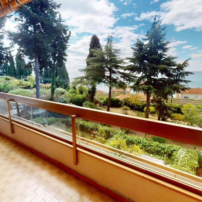 56C - Joli et spacieux studio avec grande terrasse vue mer et garage privé dans le sous-sol de la résidence - Apartment mit 1 Schlafzimmer - 10