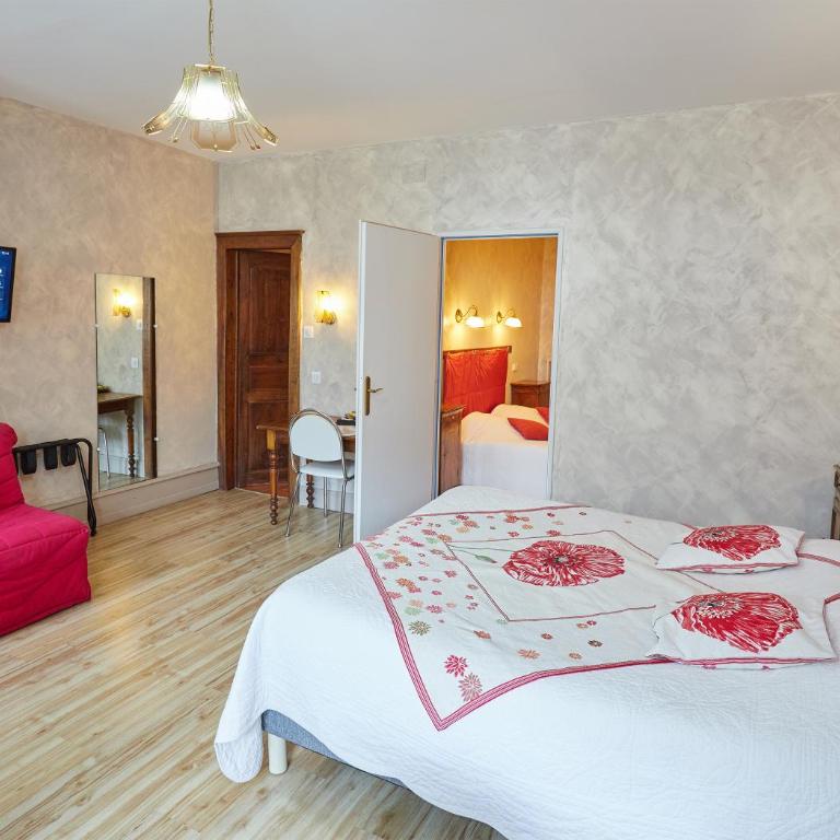 Hôtel Panoramic et des Bains - Chambre Familiale - Vue sur Montagne - 2