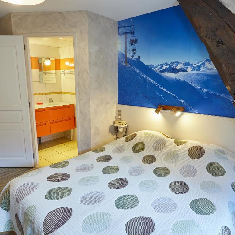 Hôtel Panoramic et des Bains - Chambre Double - 8