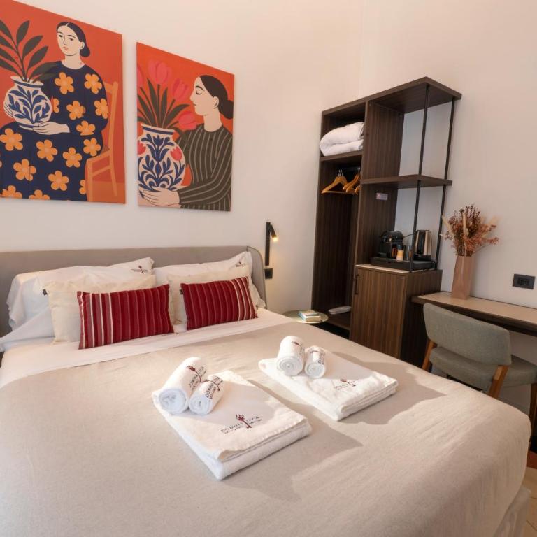 Domina Livia Vaticano Roma - Suite e Room - Camera Matrimoniale Standard con Bagno Privato - 2